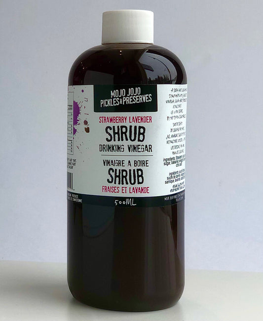 Strawberry Cucumber Shrub Drinking Vinegar