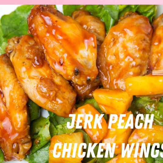 Mojo Jojo Jerk Peach Chicken Wings