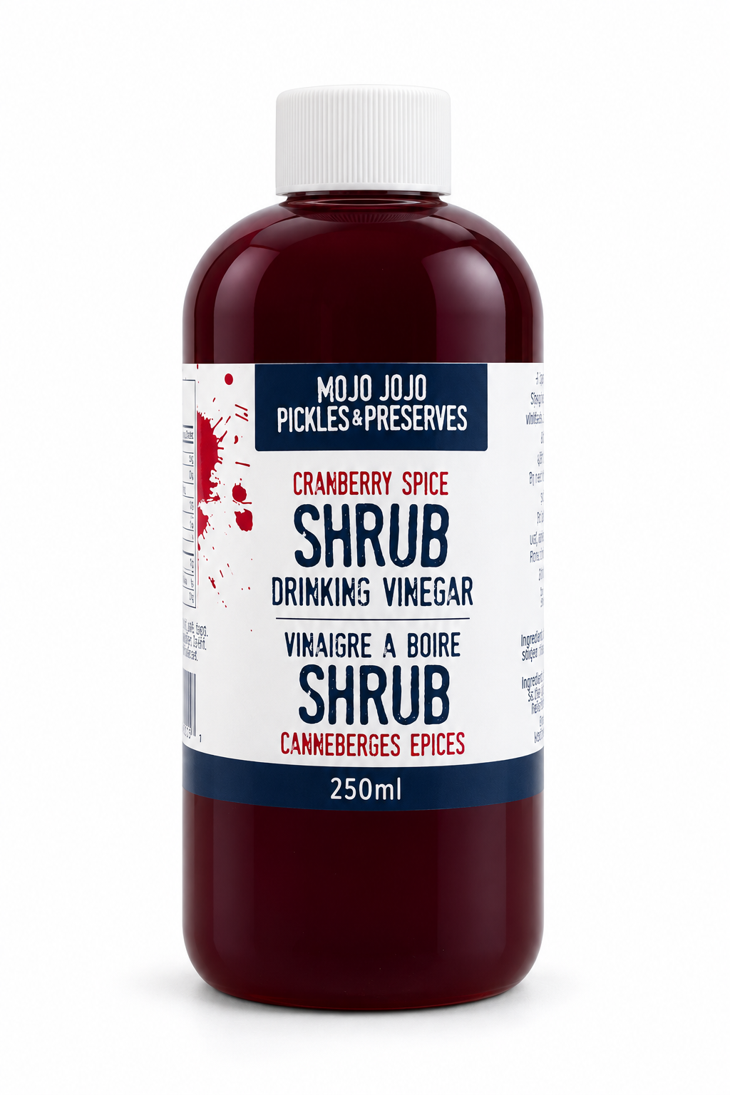 Cranberry Spice Shrub Drinking Vinegar