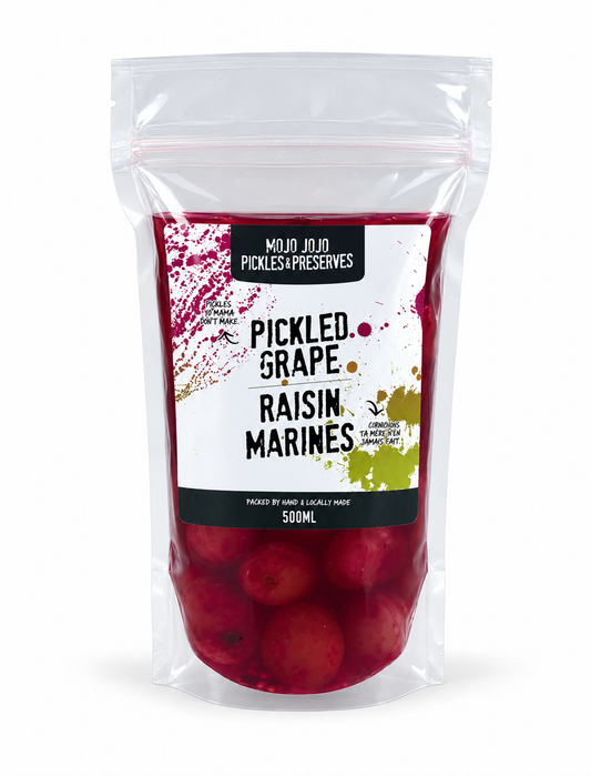 Pickled Grapes