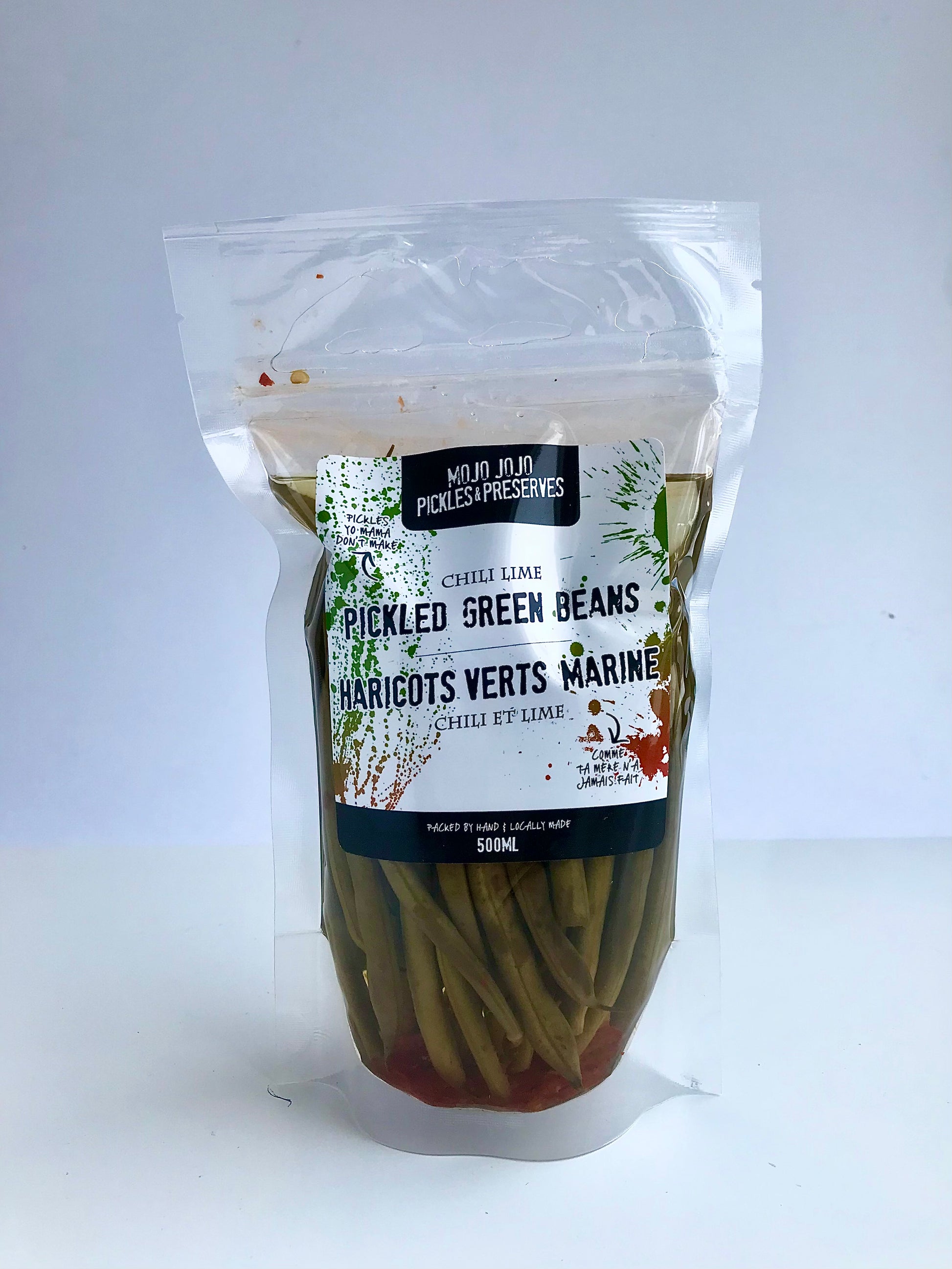 chili lime pickled green beans